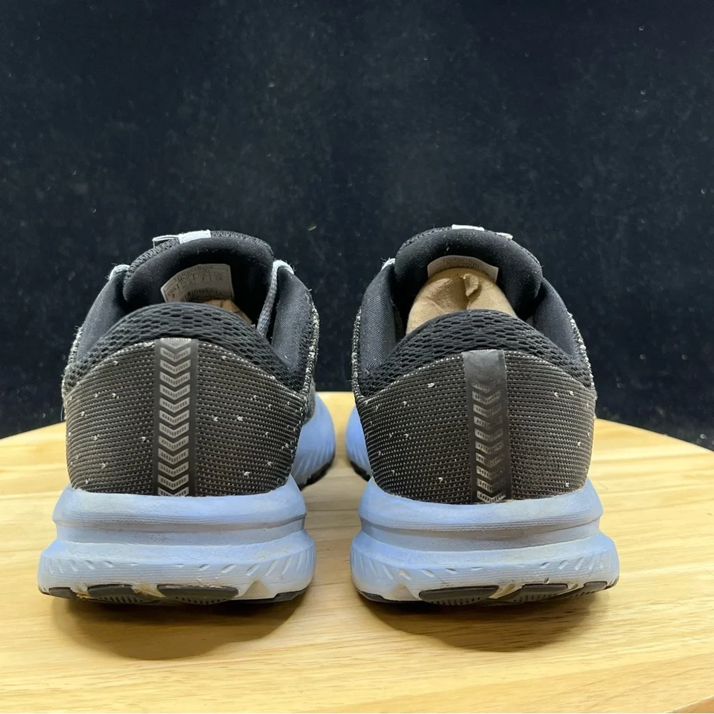 Brooks Launch 6 Women’s Gray Black Blue Mesh Running Shoes Sneakers Size 9